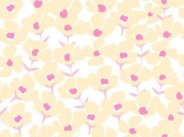 Floral pattern in the small flower.Seamless vector texture