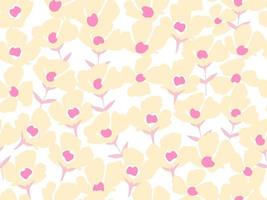 Floral pattern in the small flower.Seamless vector texture