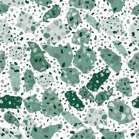 Abstract terrazzo seamless pattern design. Marble wallpaper on white background. vector