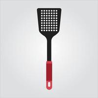 Isolated Color Kitchenware Skimmer Transparent Scalable Vector Graphic