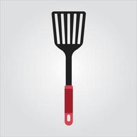 Isolated Color Kitchenware Spatula Transparent Scalable Vector Graphic