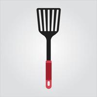 Isolated Color Kitchenware Spatula Transparent Scalable Vector Graphic