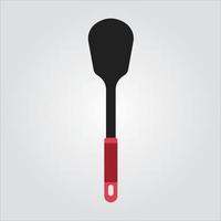 Isolated Color Kitchenware Spoon Transparent Scalable Vector Graphic