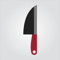 cuchillo de utensilios de cocina de color aislado gráfico vectorial escalable transparente vector