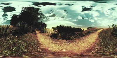 VR360 view of field and fofest video