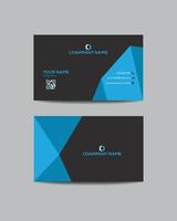 modern and simple business card design vector