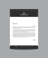 Business letterhead design vector