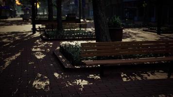 empty closed Park during the covid-19 pandemic in 2020 photo