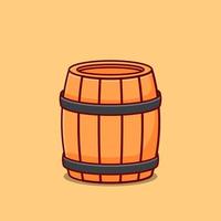 barril de madera para cerveza vino whisky para menú de bar
