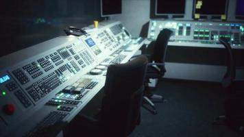 Equipment of empty central control room video
