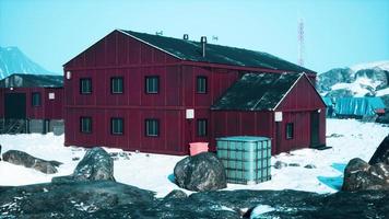 bases antárticas en la península antártica foto