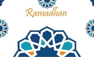 ramadan kareem background vector simple