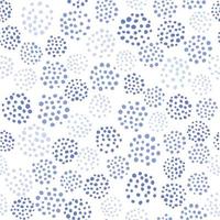 Random geometric pebble wallpaper. Scandinavian polka dot seamless pattern vector