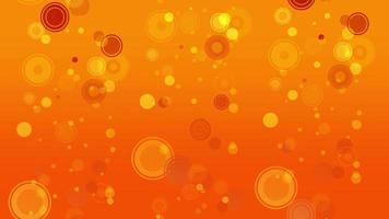 orangefarbener Punkt-vdo-Hintergrund video