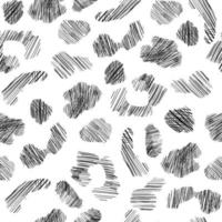 patrón sin costuras de piel de leopardo grunge. papel tapiz abstracto de piel de animal. vector
