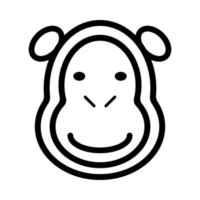 Gorilla Icon is a very cute animal icons with a minimalist but extraordinary style, very suitable for application design and other graphic design. It is also suitable for children-themed designs. vector