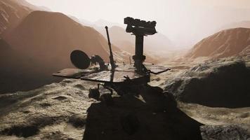 Opportunity Mars exploring the surface of red planet photo