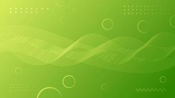 Abstract background with color gradation style with a combination of green light gradient colors vector