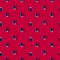 Ethnos seamless pattern. Native ornament carpet background. vector