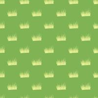 Grass seamless pattern. Background of lawn. vector