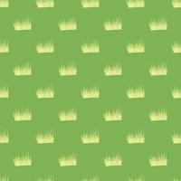 Grass seamless pattern. Background of lawn. vector