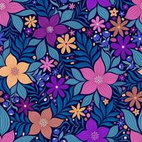 DARK BLUE VECTOR BACKGROUND WITH BRIGHT MULTICOLORED COLORS