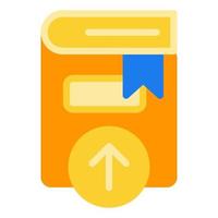 file upload document pdf icon, arrow up sign vector