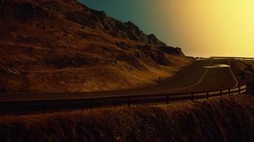 atlantic ocean road near the mountain video