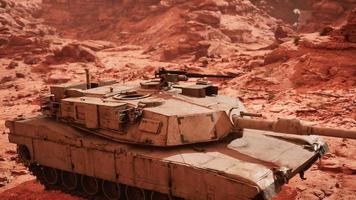 Amerikanischer Panzer Abrams in Afghanistan video