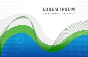 background colorful blue green triangle liquid geometric abstract landing page vector
