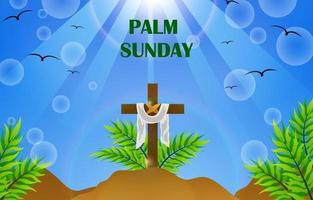 Palm Sunday Background vector