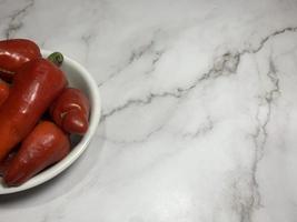 Red chili pepper photo