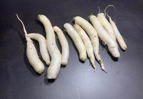 fresh white radish photo