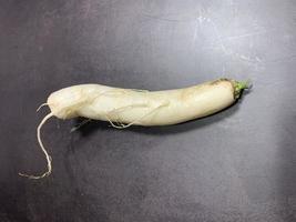 fresh white radish photo