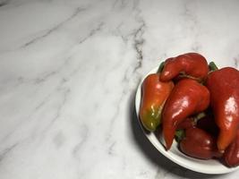 Red chili pepper photo