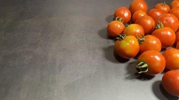 Red tomatoes. Fresh tomatoes. photo