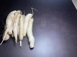 fresh white radish photo