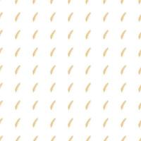 Organic isolated seamless pattern with small ear of wheat elements print. White background. Nature print. vector