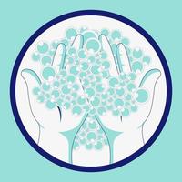 washing hands icon symbol vector illustration