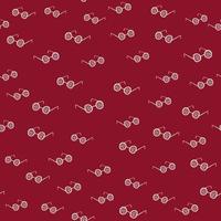 Little glasses ornament seamless random pattern. Dark red background. Hipster style accessory backdrop. vector