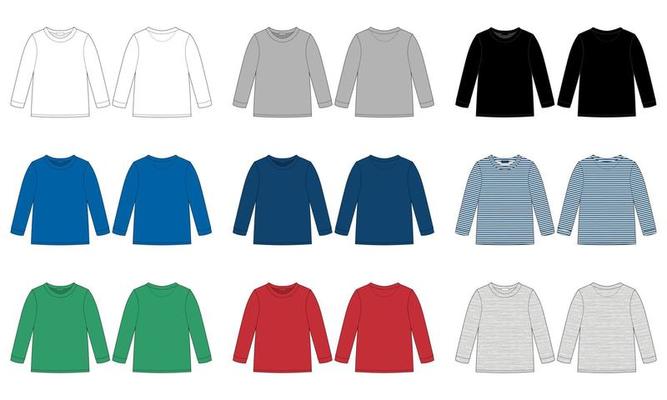 Sweatshirt Template Vector Art, Icons, and Graphics for Free Download