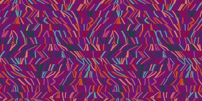 Irregular linear seamless pattern. Decorative curved lines wallpaper. Modern organic shapes background. vector