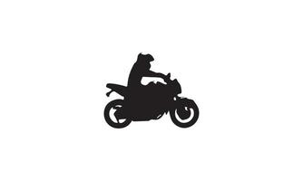 people riding motorcycle vector black and white