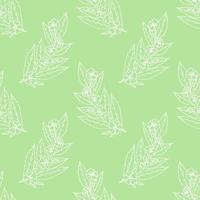 flowering twigs of cherry, apricot, fruit trees. spring seamless pattern. wallpaper, textile, wrapping paper, background. sketch hand drawn doodle style. minimalism. bloom, flowers. vector