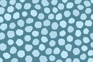 Abstract voronoi texture design. Seamless vector mosaic pattern. Blue irregular cells background. Vector illustration