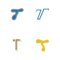 Letter T Logo Template vector icon design