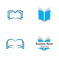 book logo vector