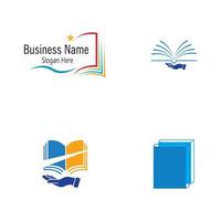 book logo vector