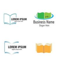 book logo vector