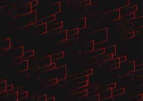 Abstract background of red line and dark color background  of modern design vector